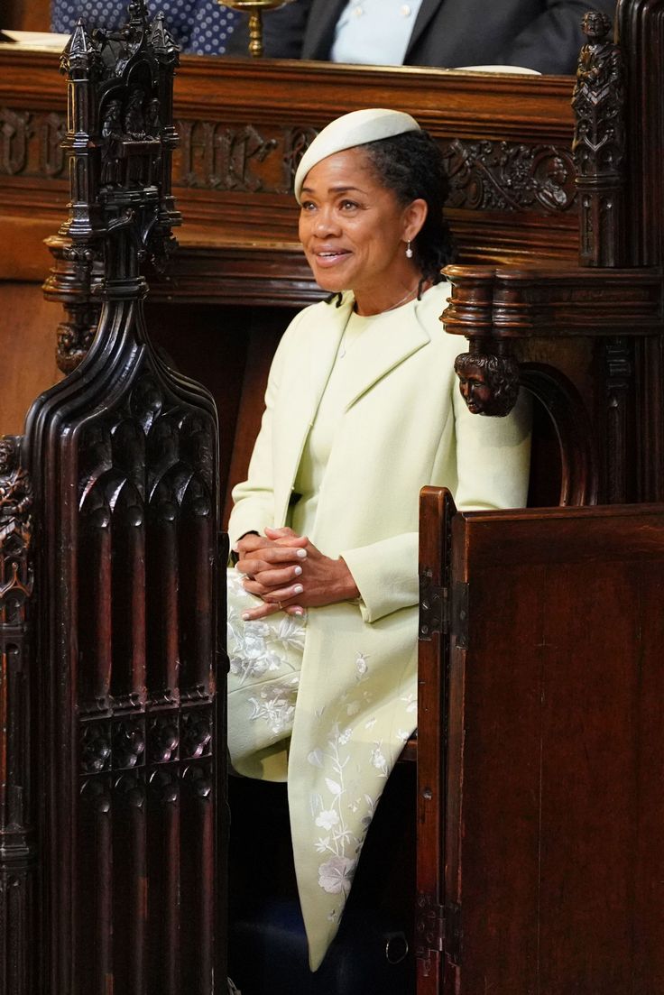 Why Meghan Markle's Mother, Doria Ragland, Sat Alone at the Royal Wedding- Harpe...
