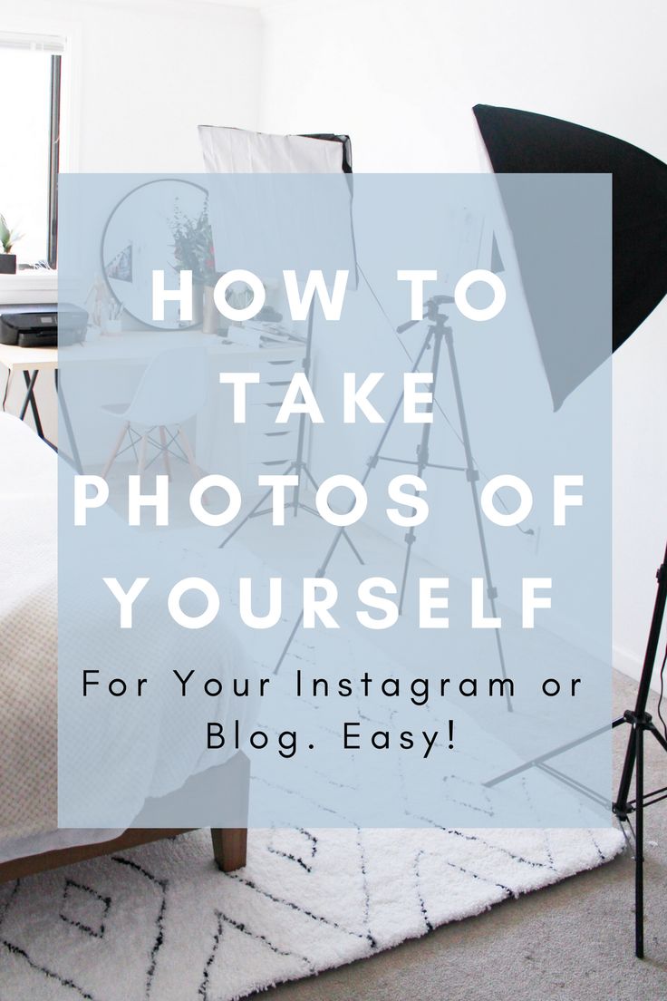 How To Easily Take Photos of Yourself For Instagram or Your Blog This post may c...